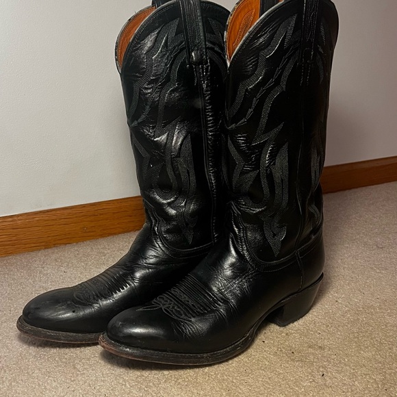 Lucchese Other - Lucchese Black Cowboy Boots
